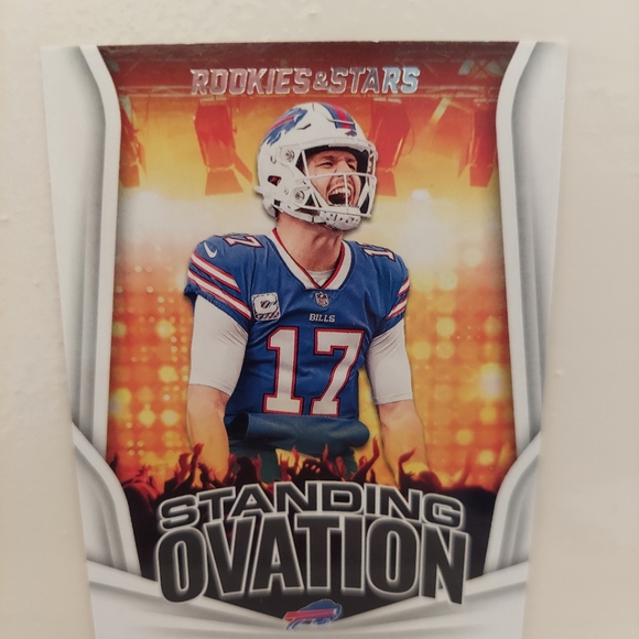 Buffalo Bills Josh Allen #249 Funko pop with standing ovation trading card - Picture 3 of 7